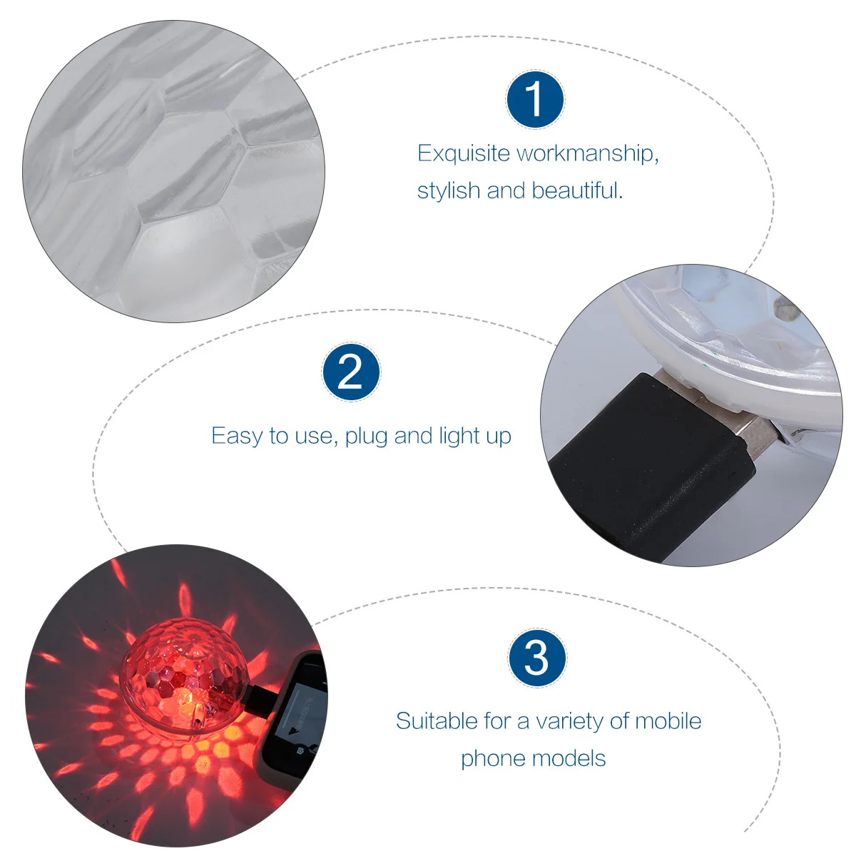 1 قطعة ضوء LED كريستال مصباح ستروب ملون رائع لعيد الميلاد الزفاف حفلة عيد ميلاد الإضاءة أضواء ديسكو
