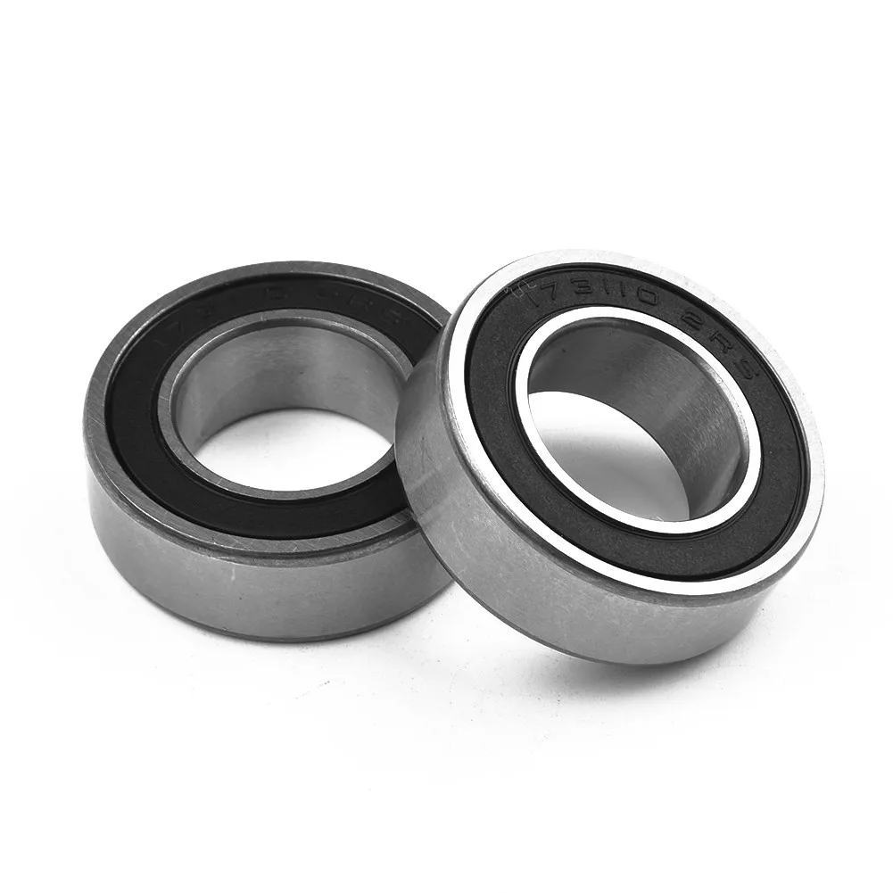 2 Pcs Bike Bicycle Bottom Bracket Bearings 173110-2RS 17x31 10mm Cycling Bottom Double-sealed 2RS Bearings Accessories