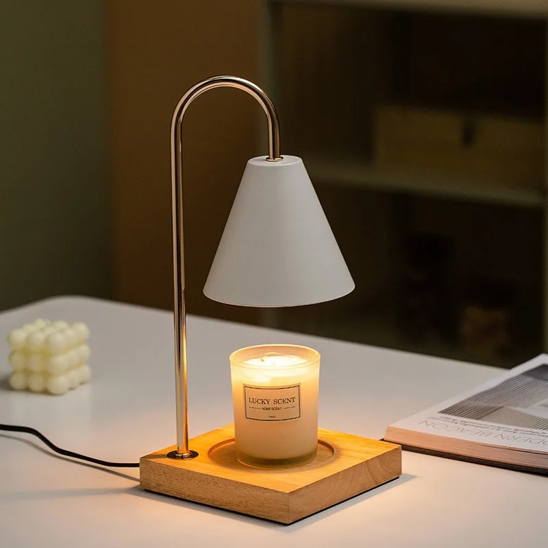 

Creative retro bedroom atmosphere aromatherapy wax melting lamp B & B hotel bedside