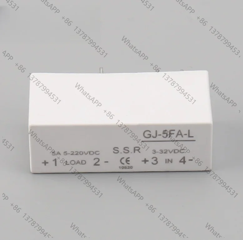 5A Pin SSR Single Phase Solid State Relay 24V 5A DC 12V DC GJ-5FA-L