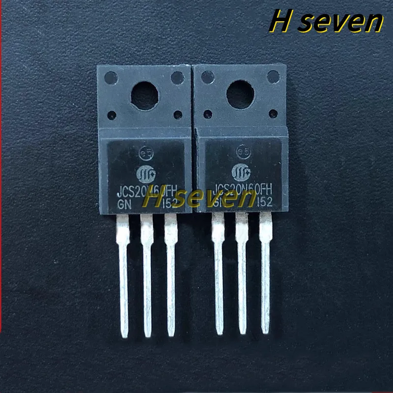10-50pcs/lot New Original JCS20N60 JCS20N60FH TO-220F 20A 600V Field-Effect Transistor MOSFET