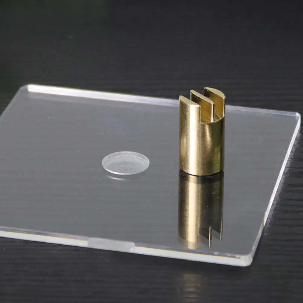 

Portable Making Tool Rollers H made Incense Winder Double Disc Acrylic Copper Lightweight Smooth Surface Ergonomic
