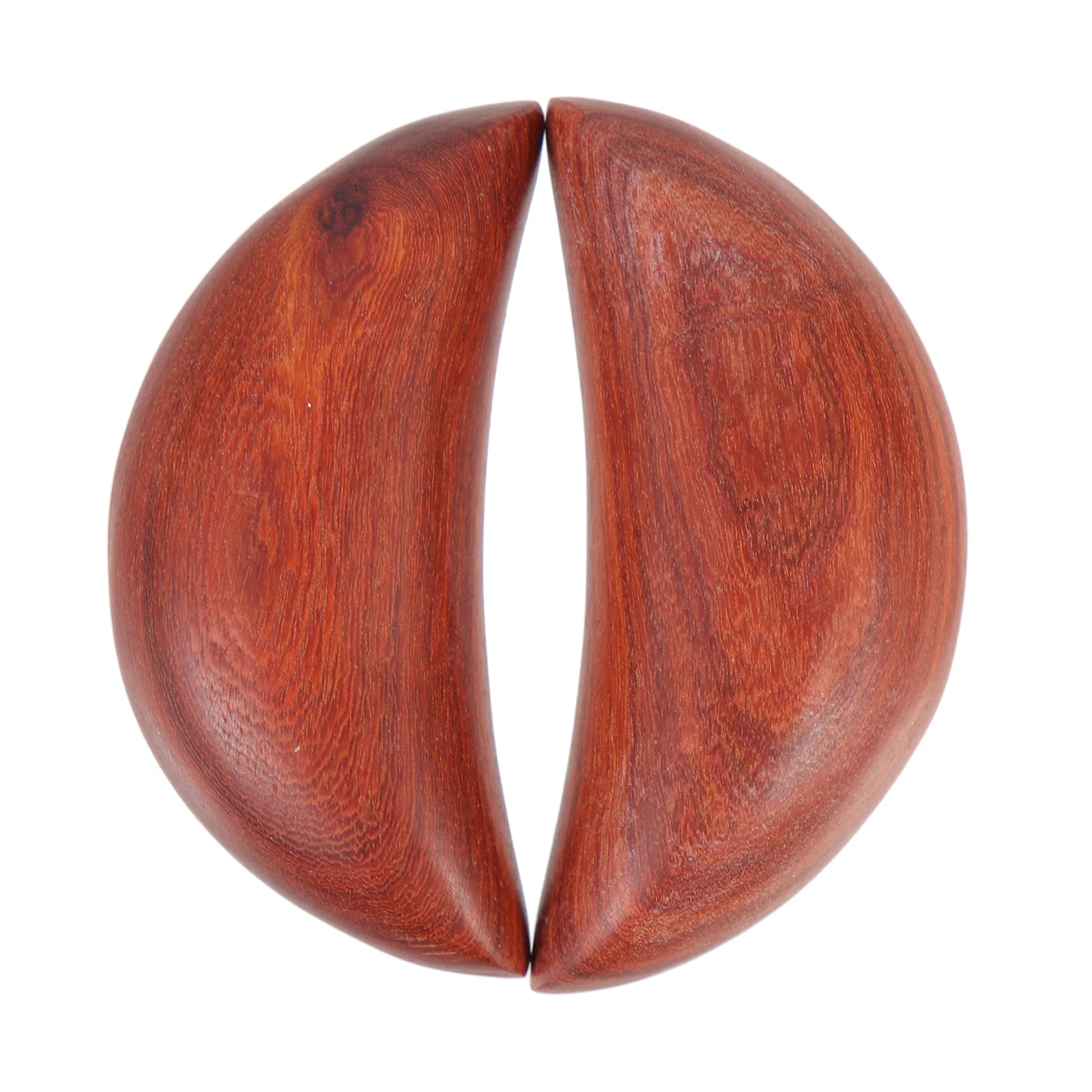 2Pcs Wood Divination Holy Cups Crescent-Shape Chinese Ornaments Auspicious Religious Meaning Home Decor Divination Cup