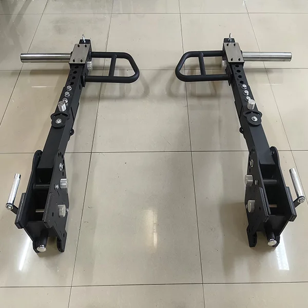 Adjustable Steel Jammer Arms Heavy Duty Anti-Slip Power Rack Attachments for Strong Upper Body & Chest Workouts - view 5
