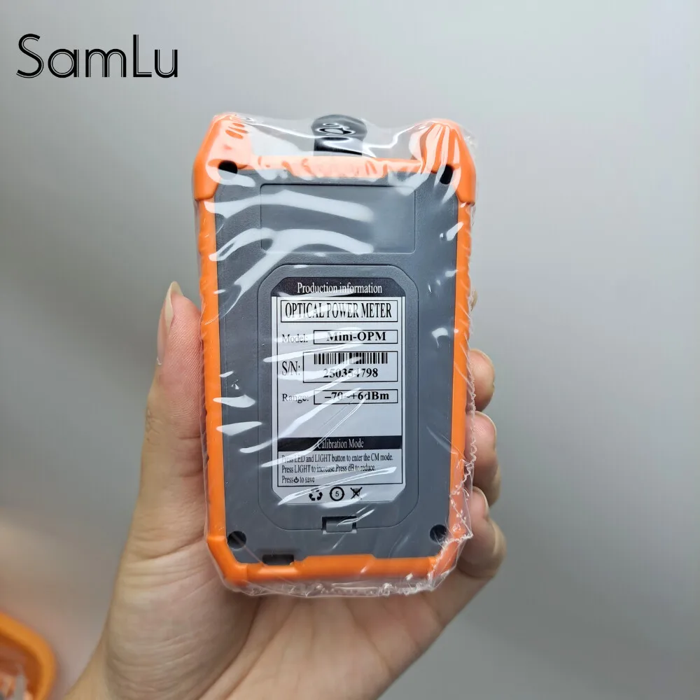 MINI OPM Handheld  Fiber Optical Power Meter -70+6 -50+26dbm High Quality Dry or lithium battery Mini OPM Support Lighting