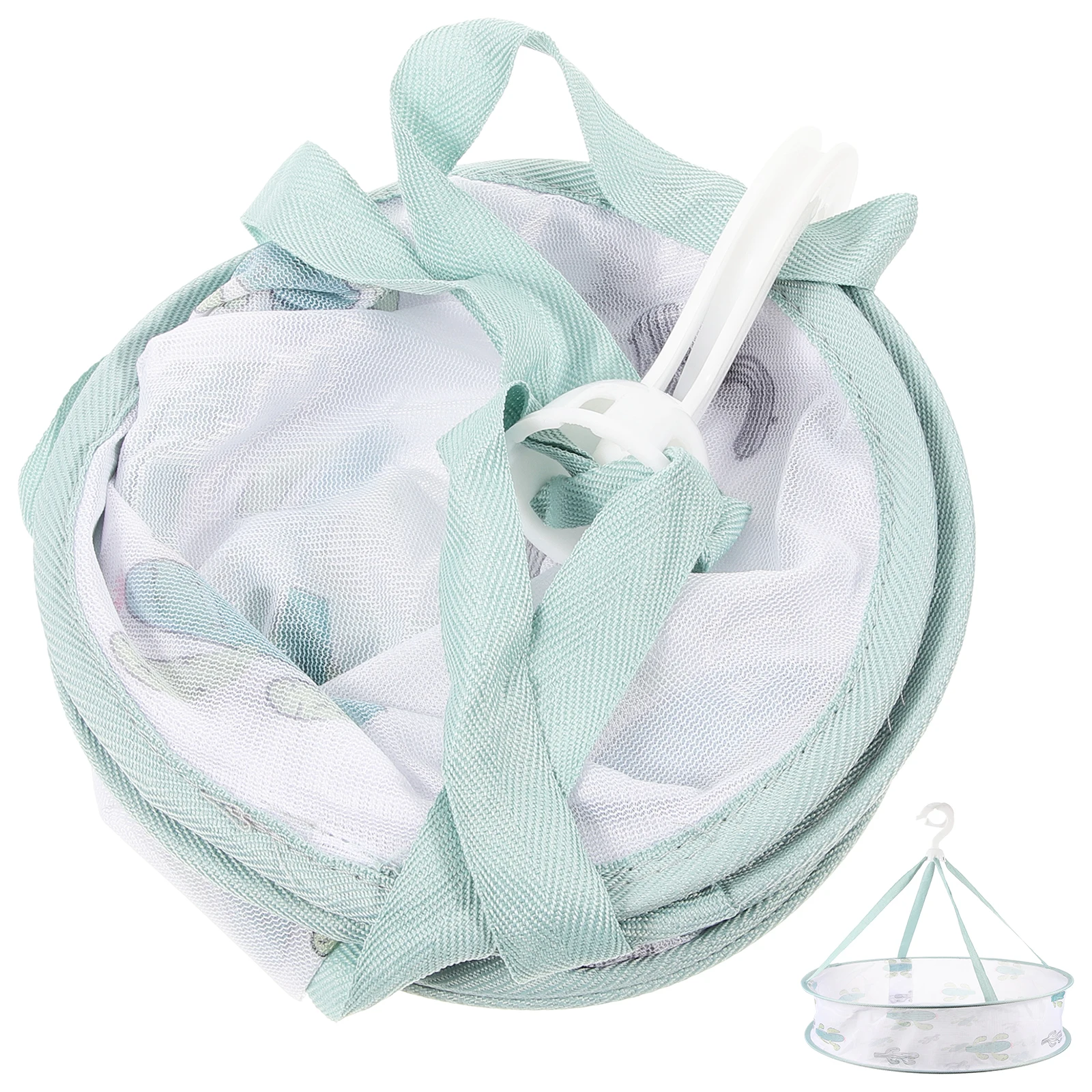 

Clothes Drying Hanging Basket Fine Mesh Foldable Household Hanger Laundry Tool Container Strong Permeability Popular
