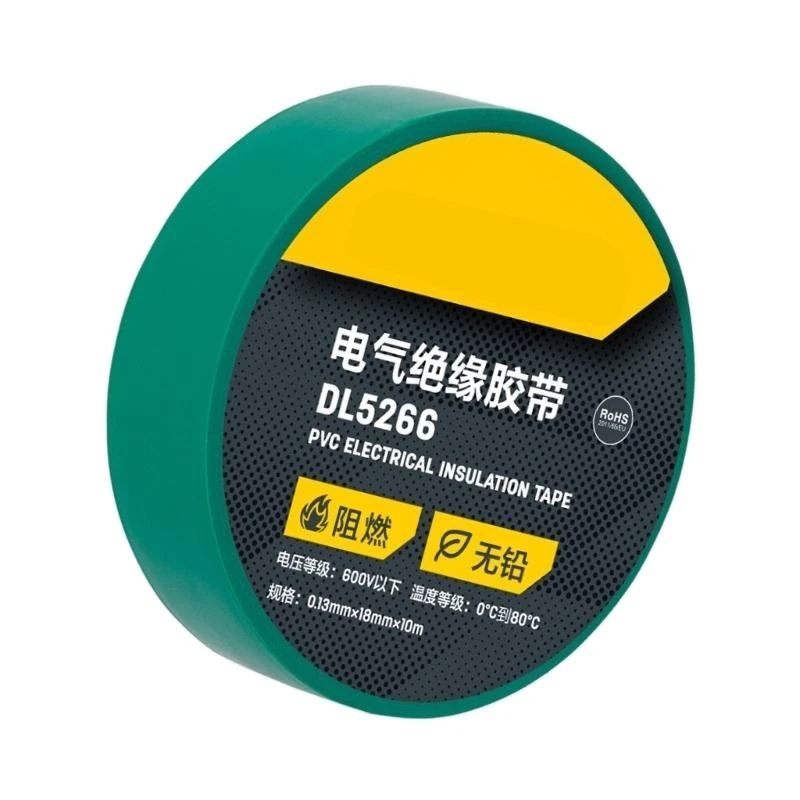   Multipurpose Electrical Insulation Tape Roll for Household and Automotive Use