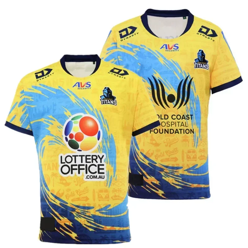 

2024 Titans City Rugby Jersey - Mens Size: S-5XL （Print Custom Name Number）Top Quality