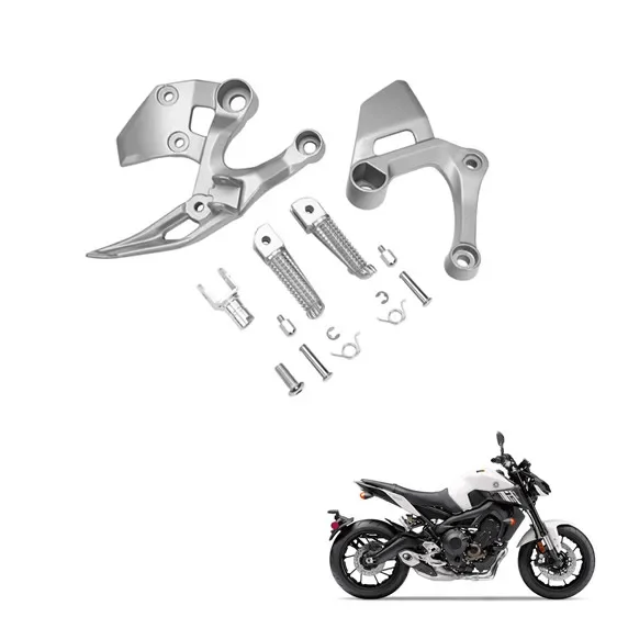 

For Yamaha MT09 2014-2020 XSR900 2016-2021 Tracer 900 2017-2020 FZ09 2014-2017 FJ09 2015-2017 Passenger Front Footrest Foot pegs