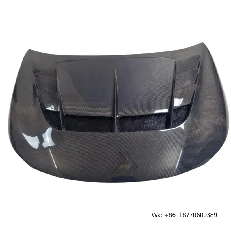 KQX Carbon Fiber Car Engine Cover Auto Hood for Toyota GR Corolla 2024+ Aerodynamic Auto Body Kits