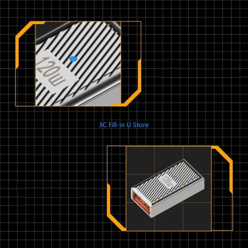 G8TA USB C Male to USB Extender Extender Converter موصل مزامنة البيانات