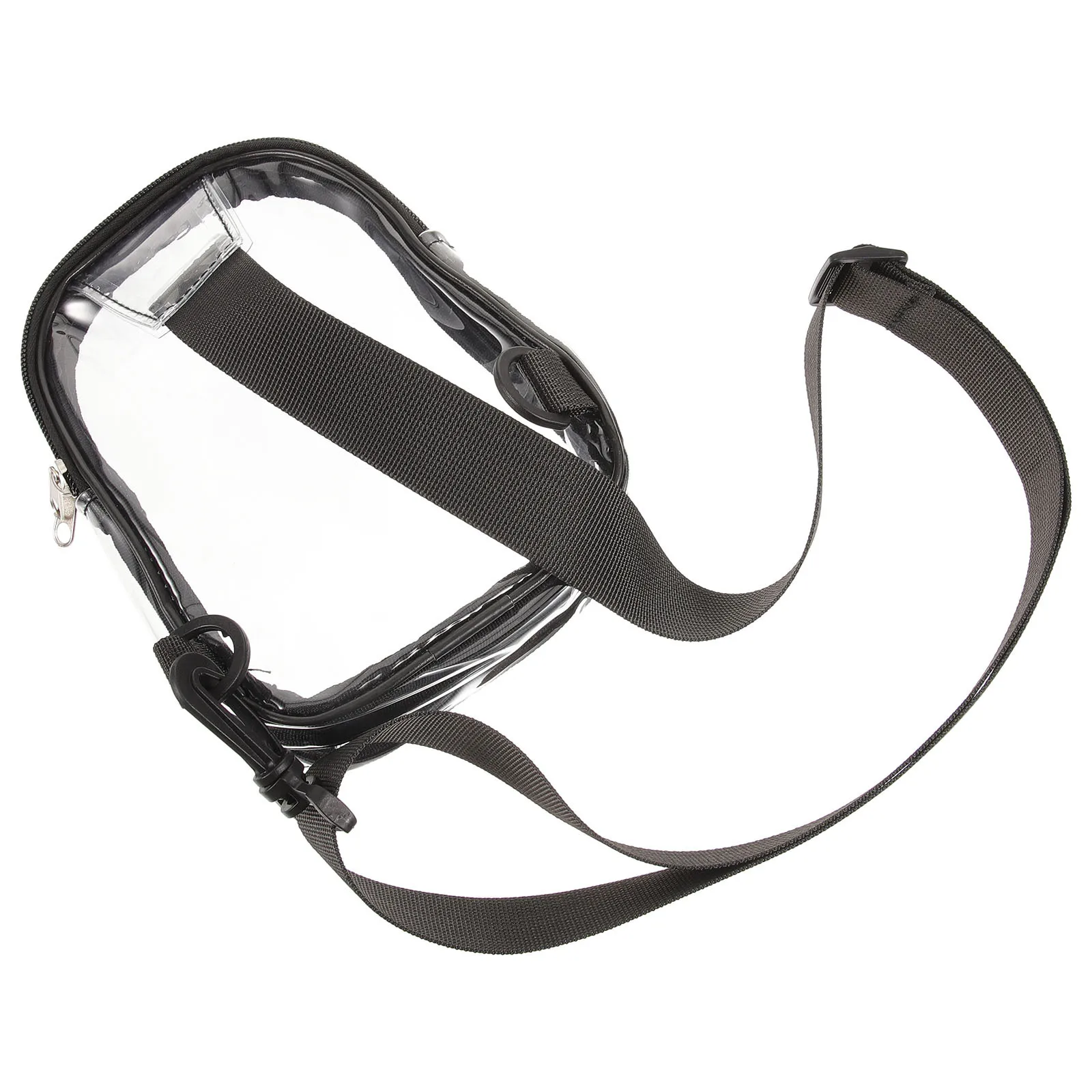 حقيبة حبال شفافة للنساء، حقيبة كروس شفافة قابلة للتعديل، خفيفة الوزن، معتمدة من الاستاد، هاتف رياضي محمول للجري