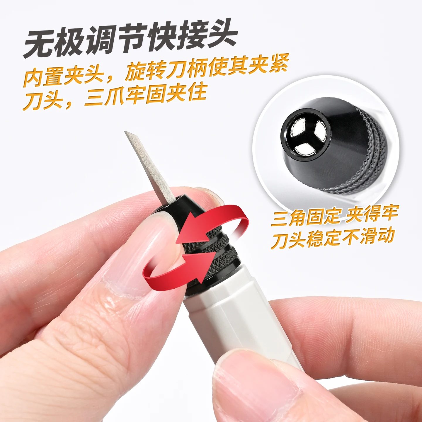 MSWZ スクライビングナイフ 5 高硬度鋼の刃付きモデラーガンプラモデル作成趣味モデリング DIY ツール