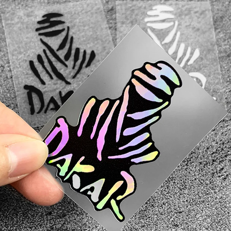 DaKhar Waterproof PVC Sticker Decals – Scratch-Resistant MTB/ATV/Motorcycle Protection, Easy-Apply Outdoor (Black/Pink) view 4