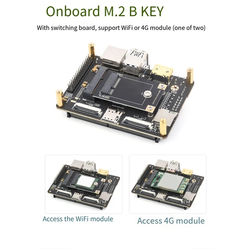 B04B-For JETSON NANO MINI Case Development Kit Supports Access To Wifi Or 4G Module For Jetson Nano MINI Host