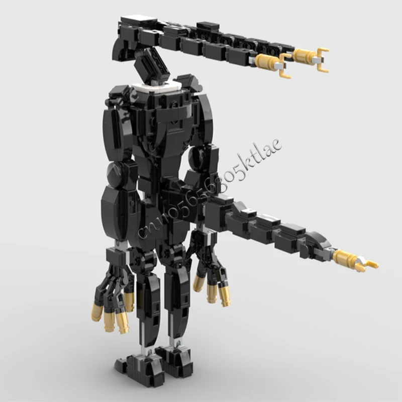 553 Piezas de la Serie de Personajes de Juego Populares Volt Link MOC, Bloques de Construcción Modulares Personalizables, Diseño Popular, Juguete de Ensamblaje DIY para Niños, Regalo