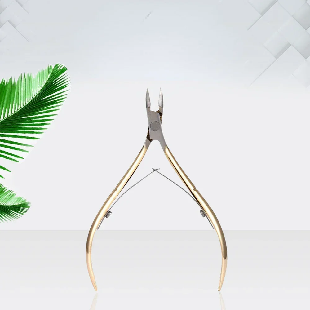 6mm Blade Fingernail Toenail Cuticle Nipper Trimming Stainless Steel Nail Clipper Cutter Cuticle Scissors Plier Manicure Tools