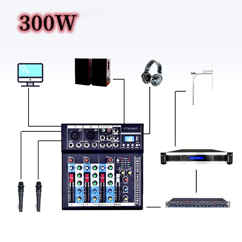 Studio Equipment 300W FM Transmitter 300 Watts For Radio Stations