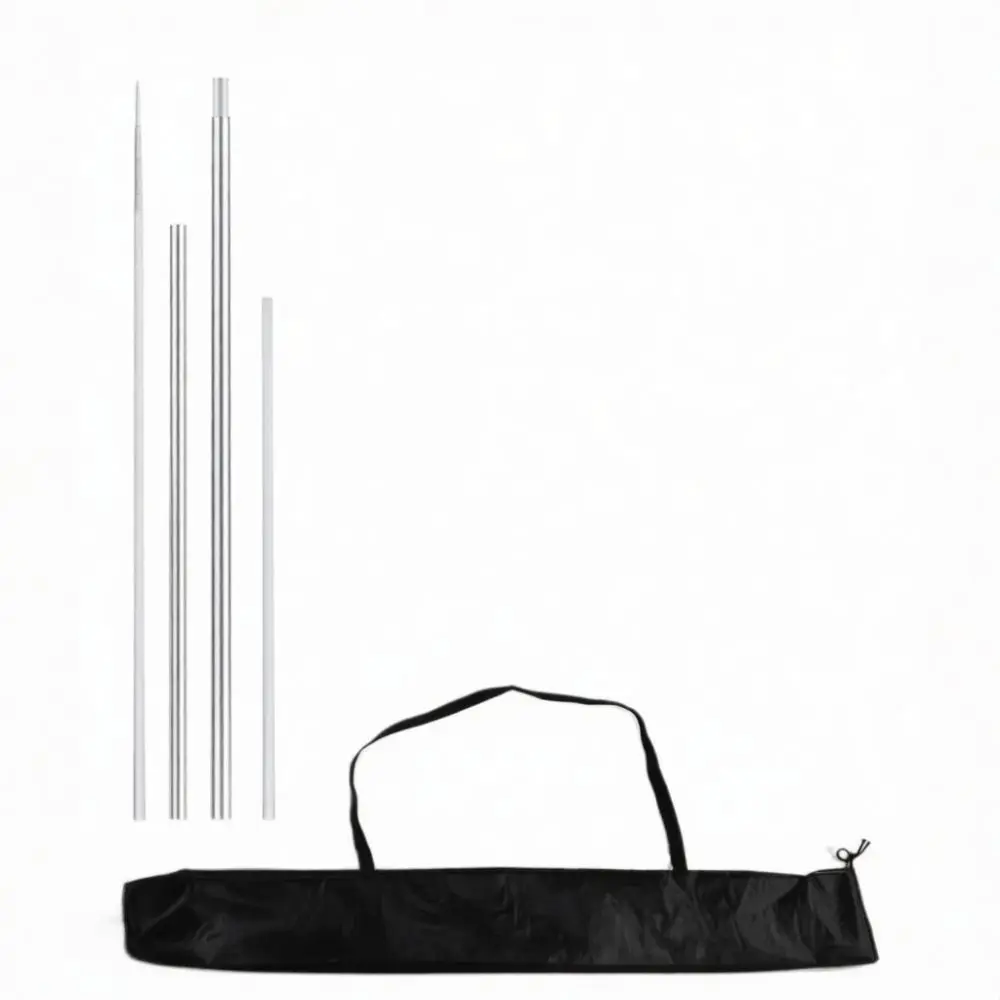 Strong Fishing Net Pole Heavy Duty Stainless Steel Sectional Construction High Stability Accessory For Big Fish Catch