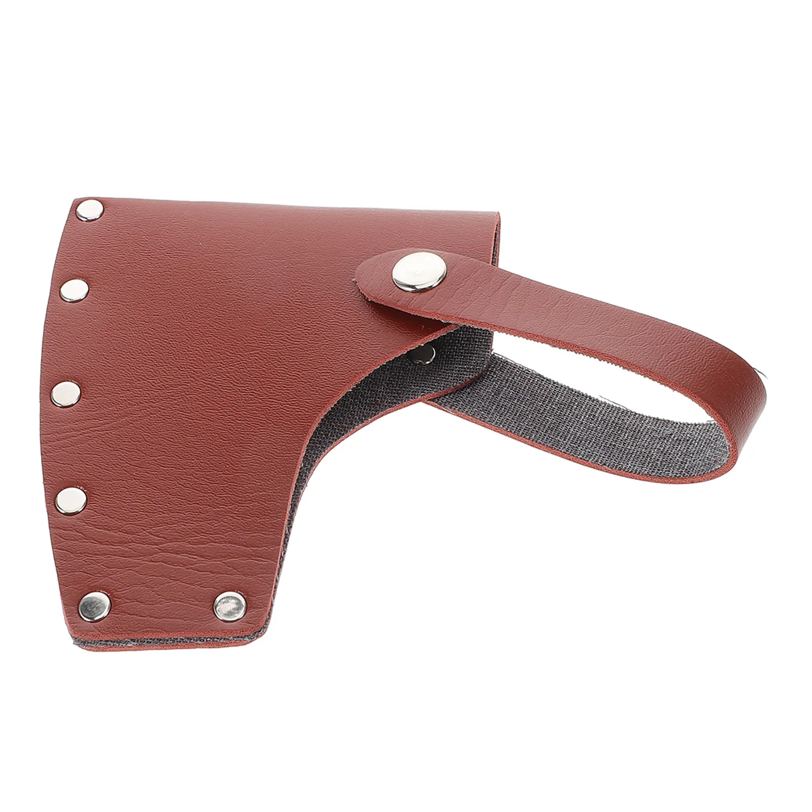 Outdoor Axe Bag Thick Fake Exterior Nylon Lining Axe Head Protector Waist Hanging Carry Design for Camping Hiking Tools