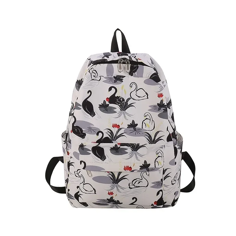 Trendy Girls Backpack Leopard Print Female College Student Backpack Middle School Student Bag Laptop Computer Bag Mochila