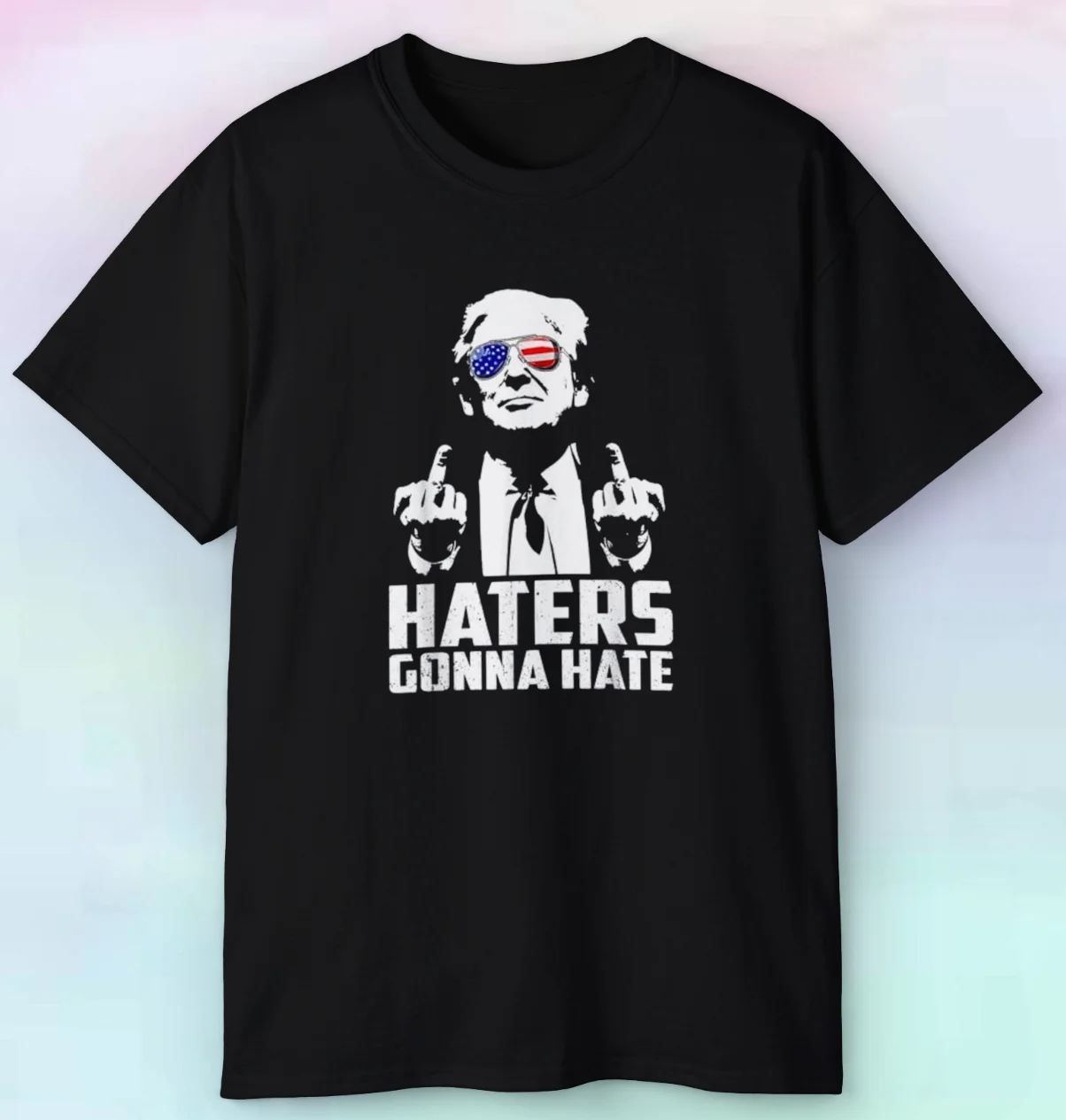 Men's Trump Haters Gonna Hate Shirt | Funny USA Pro Trump America | S-5XL