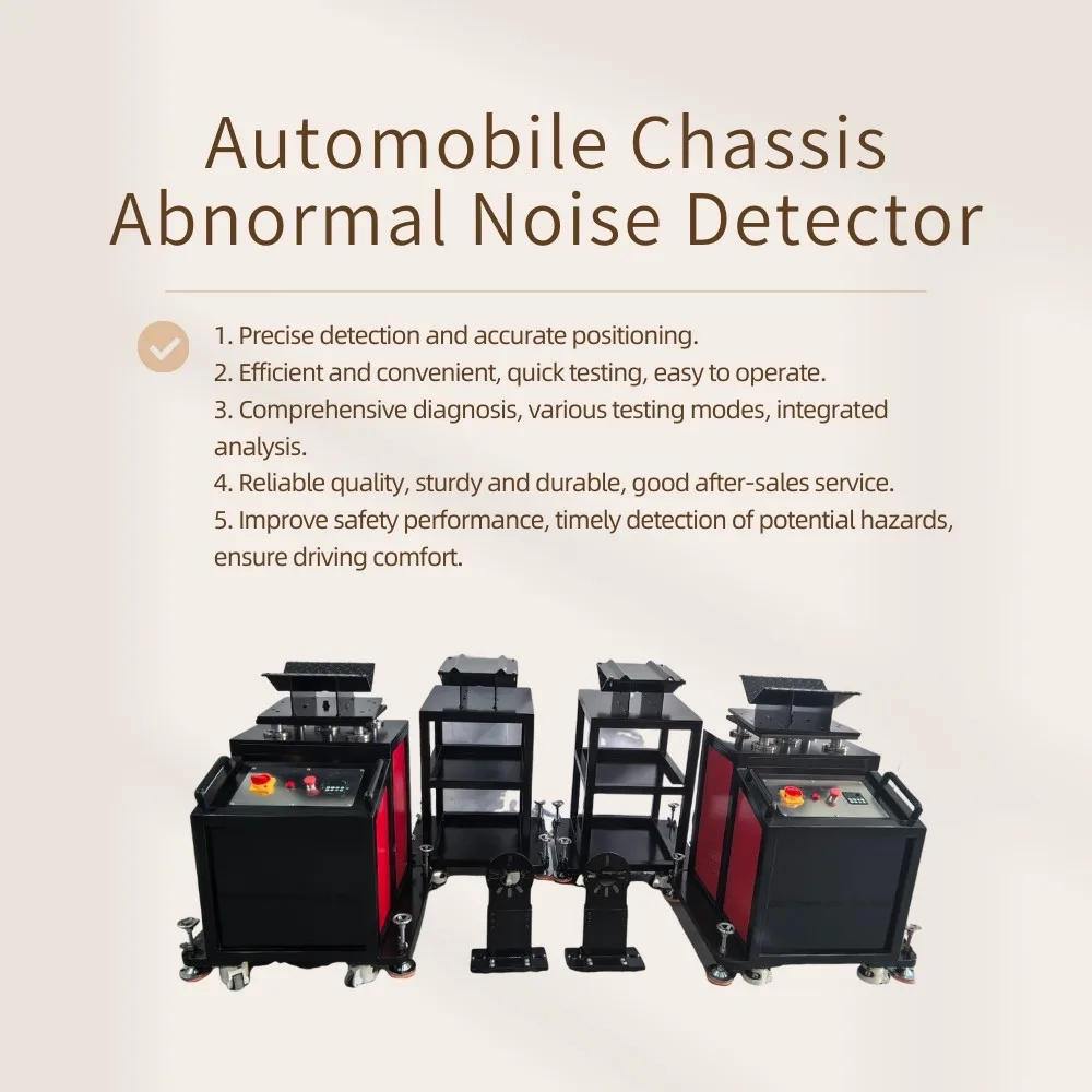 Automobile Chassis Suspension Abnormal Sound Detection Equipment Road Simulator Diagnostic Machine Universal Body Repair Tool