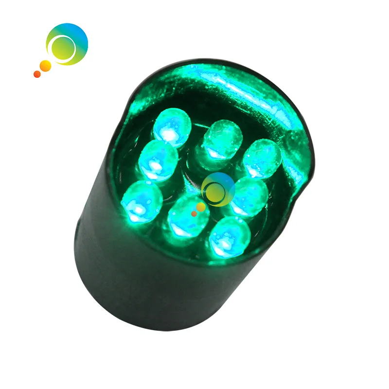 Led-Lichtcluster Voor Op Een Vrachtwagen Gemonteerde Bordonderdelen, Miniverkeerslicht, Rood, Wit, Groen, Blauw, Geel, 26Mm, Groothandelsprijs