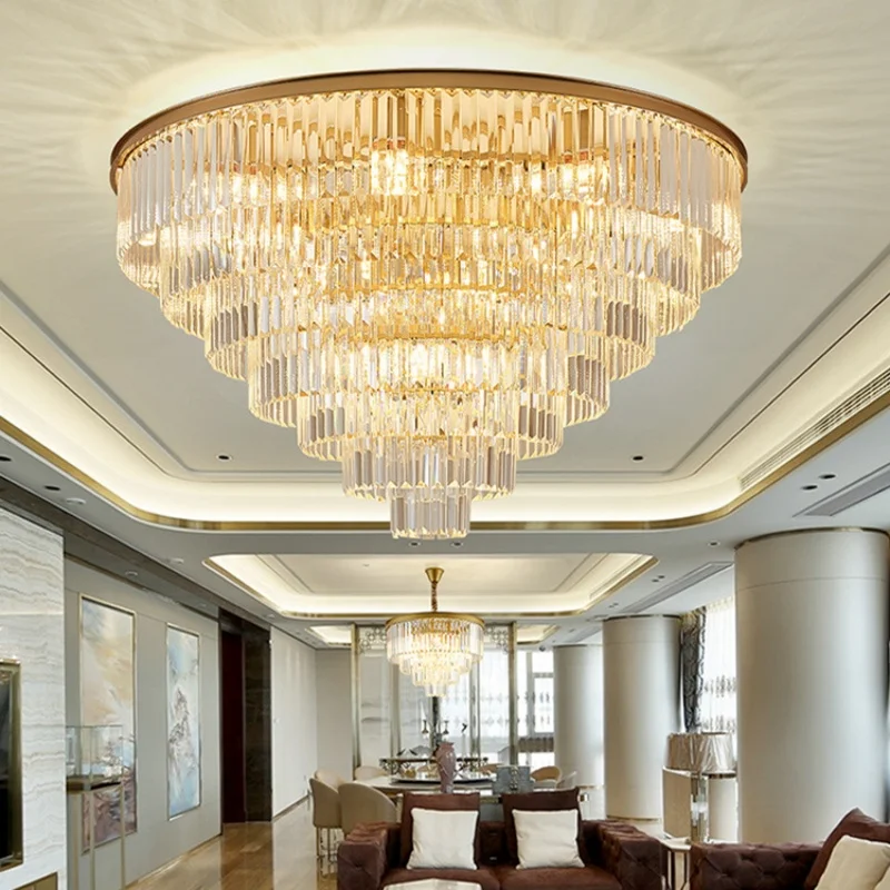 Italien Designer Luxus Kristall Kronleuchter Esszimmer Schlafzimmer Hotel High-end-LED Decke Lampe Moderne Wohnkultur Beleuchtung Leuchte