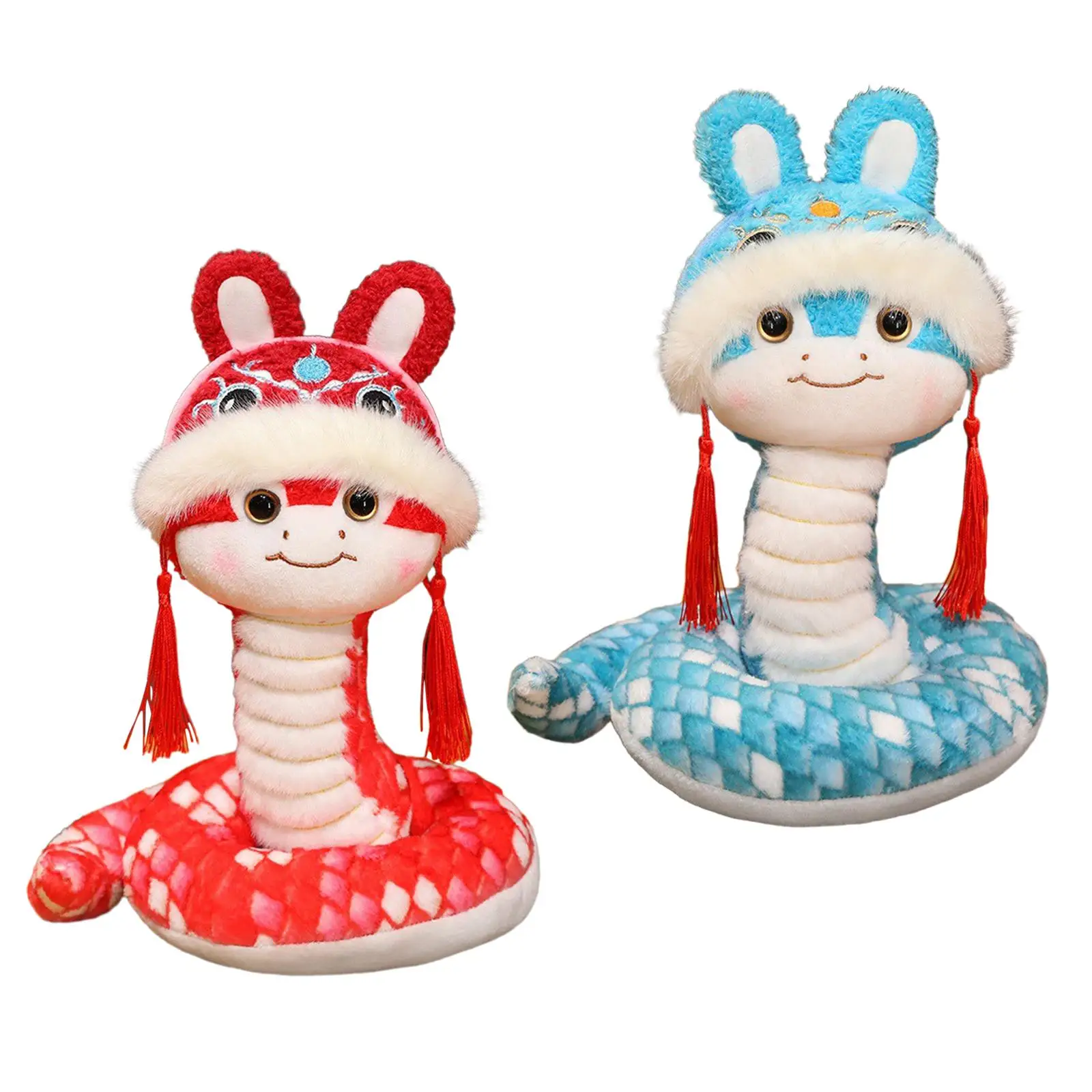 2025 juguete de peluche de serpiente china, muñeco que abraza la serpiente, decoración decorativa, muñeco de serpiente Animal de peluche para fiestas, recuerdos, vacaciones