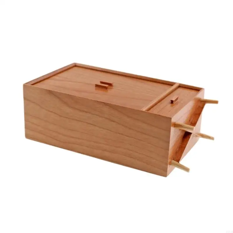 Puppenhausmöbel Maßstab 1:12, Miniatur-Kleiderschrank aus Holz mit Doppeltüren und funktionaler Schublade für eine Szene A2UB – Detail 8