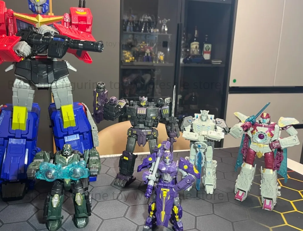 

В наличии Hasbro Transformed Toys Leader Era Enhanced Edition Vortex Фигурка Деформация Робот Коллекционная игрушка Праздничный подарок