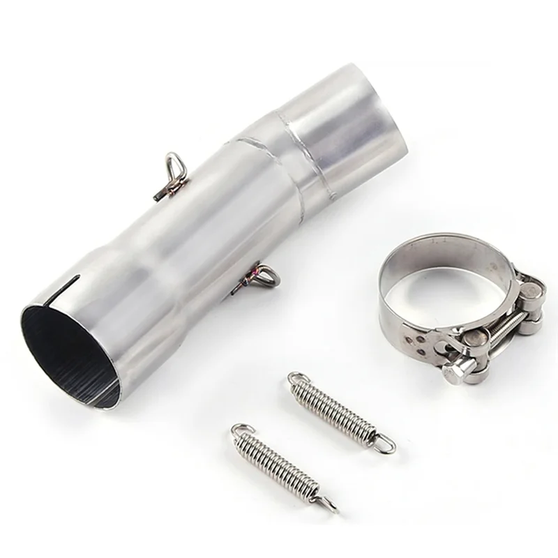 

X39A-Escape Contact Middle Link Pipe For FZ8N FZ8 FZ800 2010-2015 FZ8N Exhaust Slip On Motorcycle Exhaust Muffler