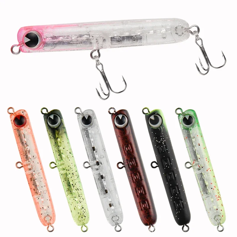 6cm 4.8g Fishing Lure Pencil Bait Wobbler COLLET 60 Micro Sinking Trolling Jerkbait Swimbait Artificial Hard Bait Fake Decoy