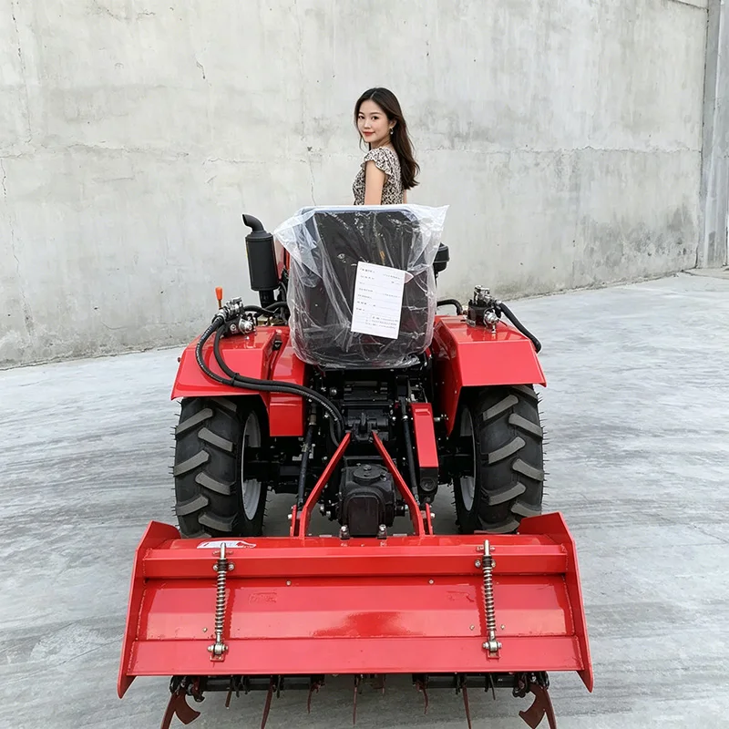 

Customized Multi Scene Wheel Plowing Machine with Four Wheel Micro Tiller & Farming Tractor