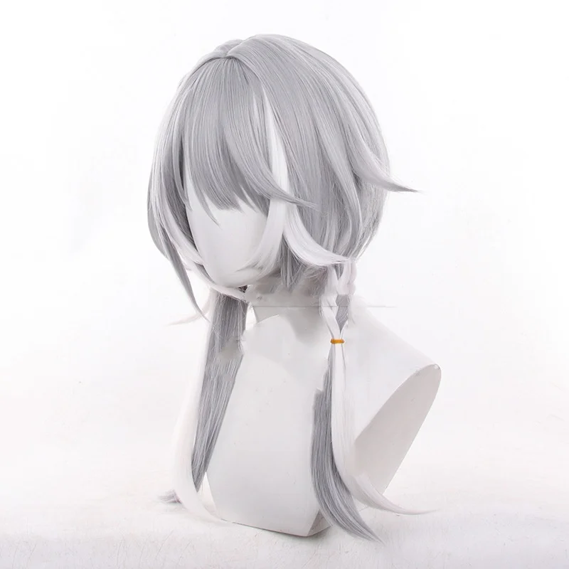 لعبة هونكاي ستار السكك الحديدية التشفير تأثيري Pruik أسطول القدمين المسافر جريس مزيج فيت كورت هار سيفيرا Hittebestenden Vezelhaar الباروكات #2