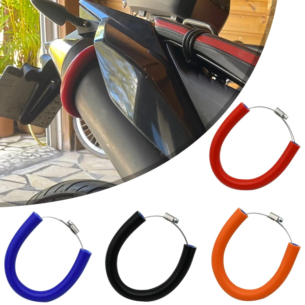 

Motorcycle Exhaust Pipe Pipe Heat Shield Protector Cover for Honda CR CRF 250 Dirt Bike More Than 250cc MotorBike Universal Part