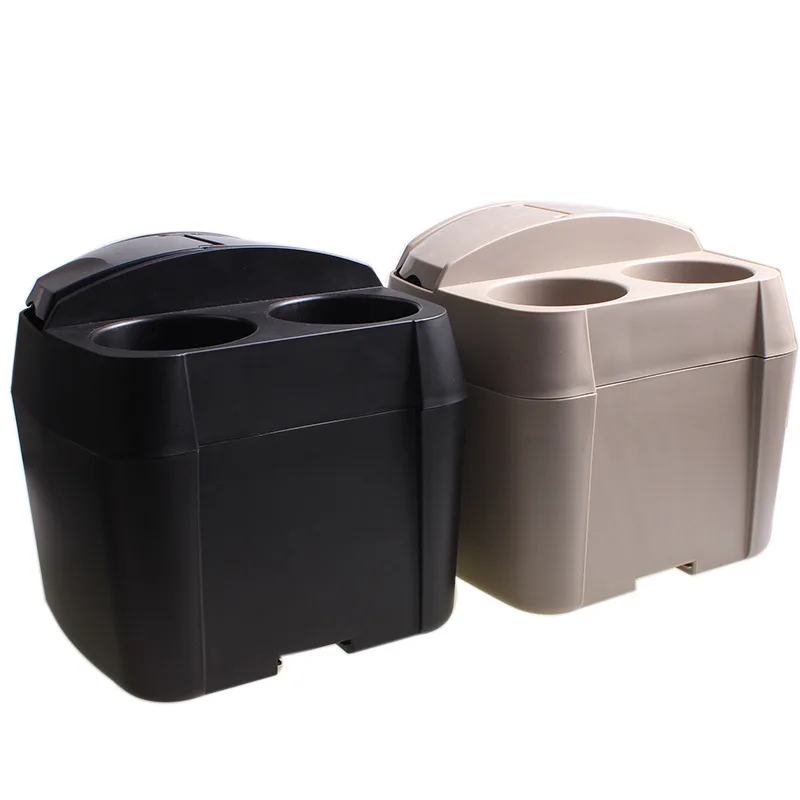 

Multi functional hand-held box for vehicles, beverage cola cup holder, storage bucket, storage box