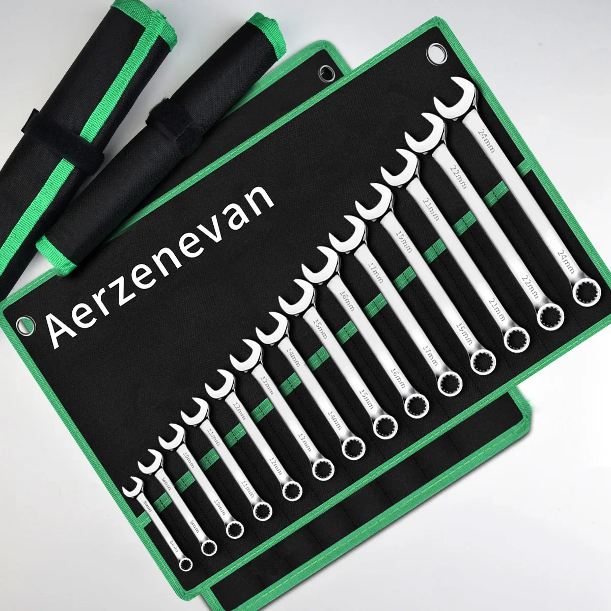 14pcs-open-end-wrench-set-8-24mm-dual-head-ratchet-spanner-car-repair-tool-universal-combination-plum-wrenches