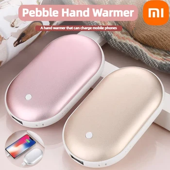 Xiaomi – chauffe-mains léger et Portable 2 en 1, batterie externe, chauffage Double face, chargement USB, cadeau d'hiver