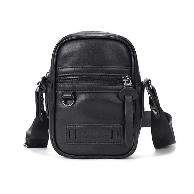 حقيبة كتف واحدة مربعة متعددة الجيوب، حقيبة كروس محمولة للتنقل، حقائب ظهر للهاتف المحمول للرجال والنساء