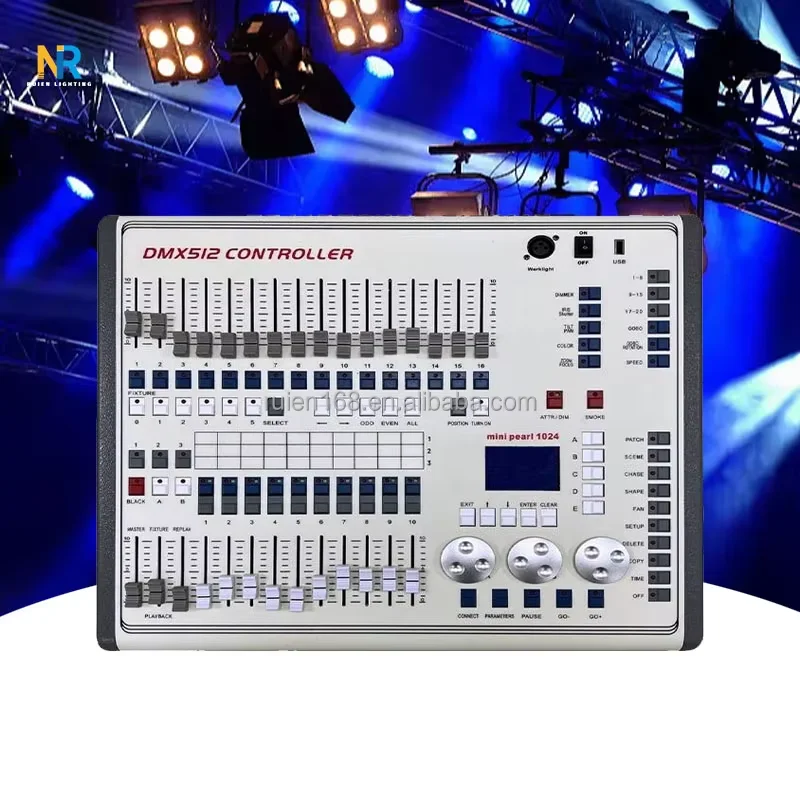 Mini Pearl 1024 DMX Controller Stage Light Console DMX 512 Equipment