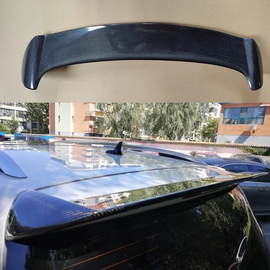 Carbon Fiber spoiler Tail fins For Volkswagen VW Golf 6 MK6 GTI R20 Car Rear Trunk Spoiler Lip Wing Upgrade body kit