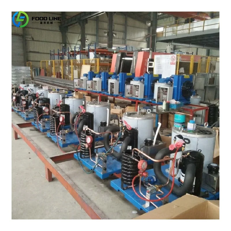 Industrial 500kg Flake Ice Machine 5 Tons per Day for Ice Drinking and Seafood Cooling Commercial Custom