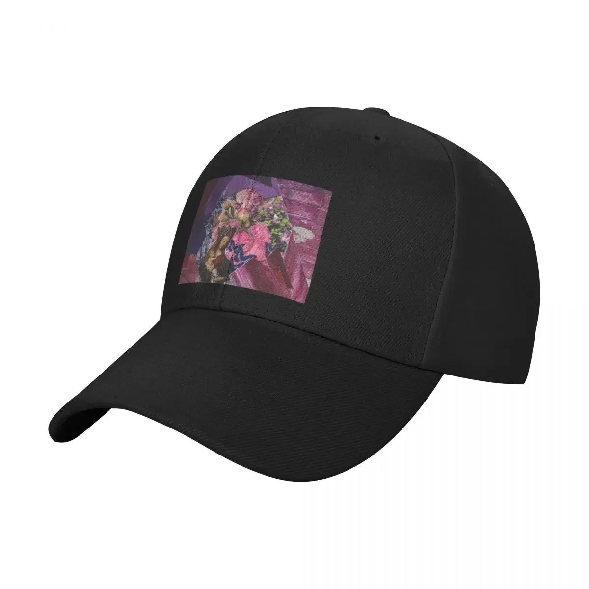 Floral Collage Baseball Cap funny hat custom Hat Bobble Hat Fashion Beach Baseball Men Women's