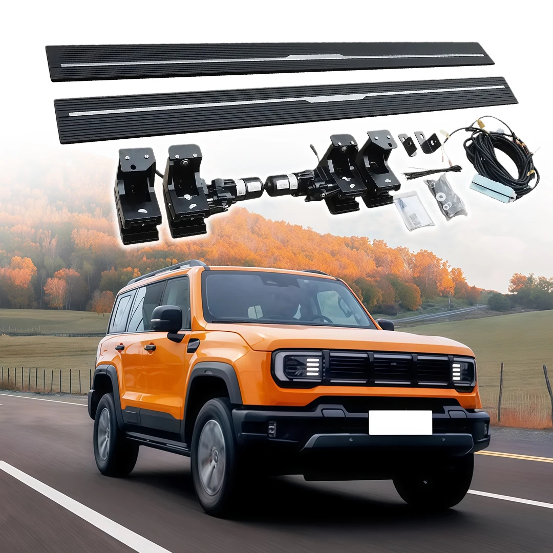 Estribos Eléctricos Retráctiles para BAIC Beijing BJ40 2023 2024 2025 2026, Escalones Laterales Eléctricos para Camioneta