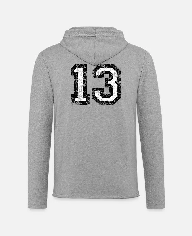 

Хлопковая толстовка с рисунком Distressed Number 13. — идеально подходит для винтажа Those Who Love — вдохновленный дизайн. Изношенный принт «13»