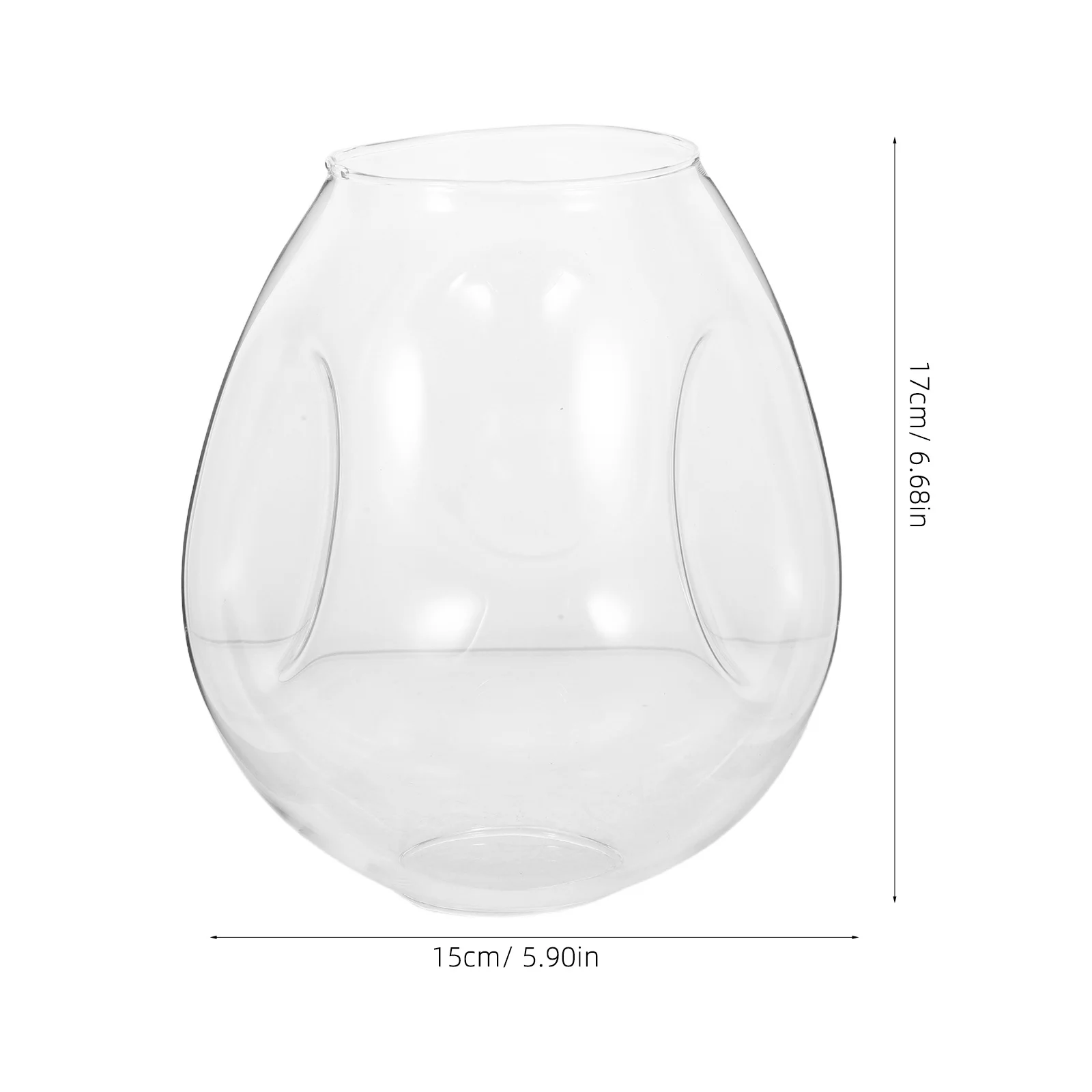 1 pz paralume in vetro trasparente coprilampada per camera da letto in stile europeo decorativo diffusore di luce calda coperchio della lampada paralume in vetro