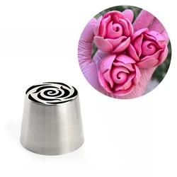 New Stainless Steel XL Russian Drop Flower Icing Tip Pastry Piping Nozzle #LBNO40