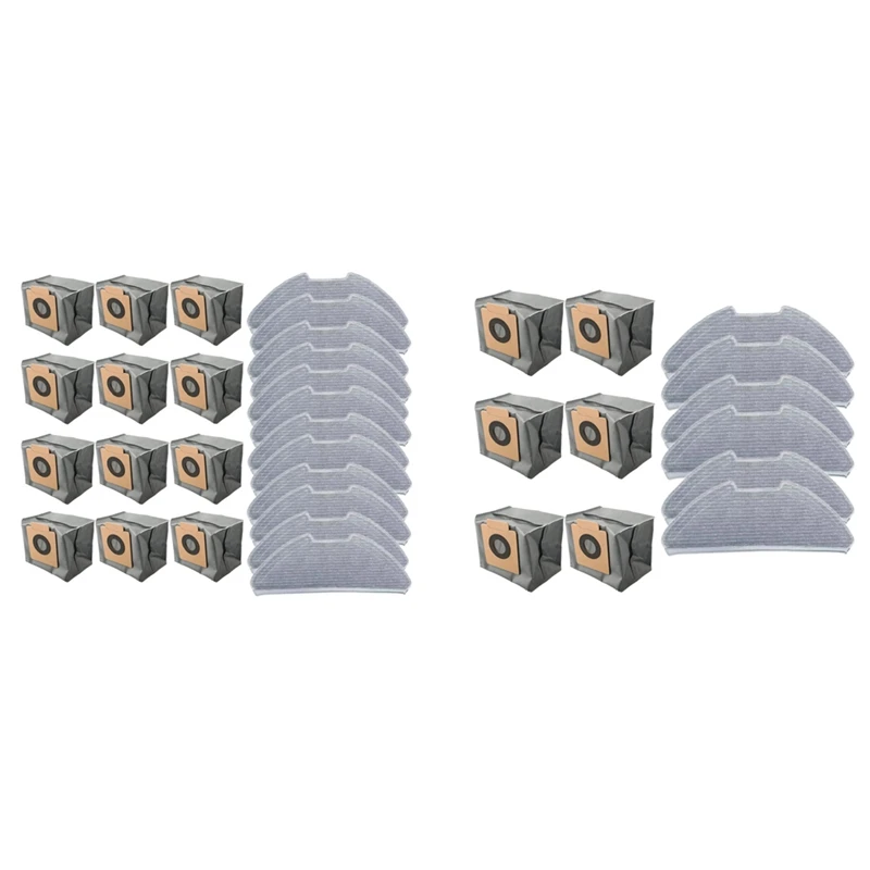 Mop Pads Staubbeutel Ersatzteile Kehrmaschine Zubehör Kunststoff für Eufy X8 Pro Roboter Vakuum